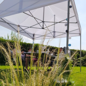 Konstrukcja pawilonu ogrodowego 3×3 m DIGITENT Home