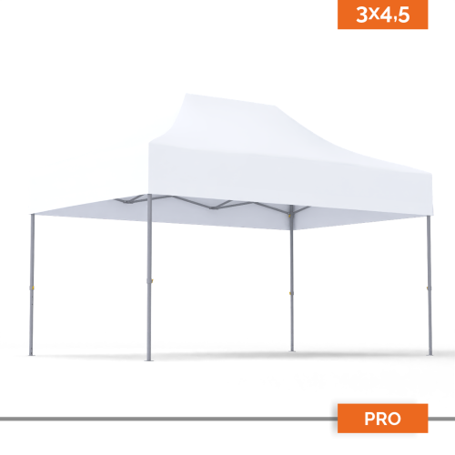 Namiot reklamowy 3×4,5 m DIGITENT Pro bez nadruku, 19 kolorów