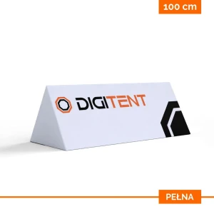 Banda reklamowa 100cm z pełnym nadrukiem POLIESTER 