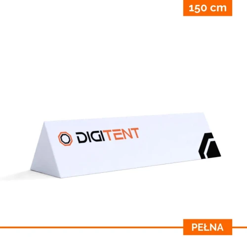 Banda reklamowa 150cm z pełnym nadrukiem POLIESTER