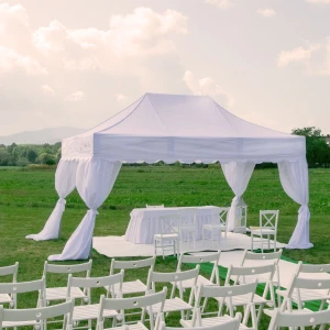 Namiot reklamowy 3×4,5 m Digitent, biały