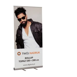 Rollup Topaz 100 × 200 cm  z nadrukiem cyfrowym