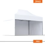 Namiot reklamowy 3×4,5 m DIGITENT Pro 3 ściany, bez nadruku, 20 kolorów tkanin