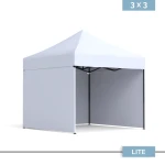 Namiot reklamowy DIGITENT Lite Plus 3×3 m, 3 ściany, 20 kolorów tkanin